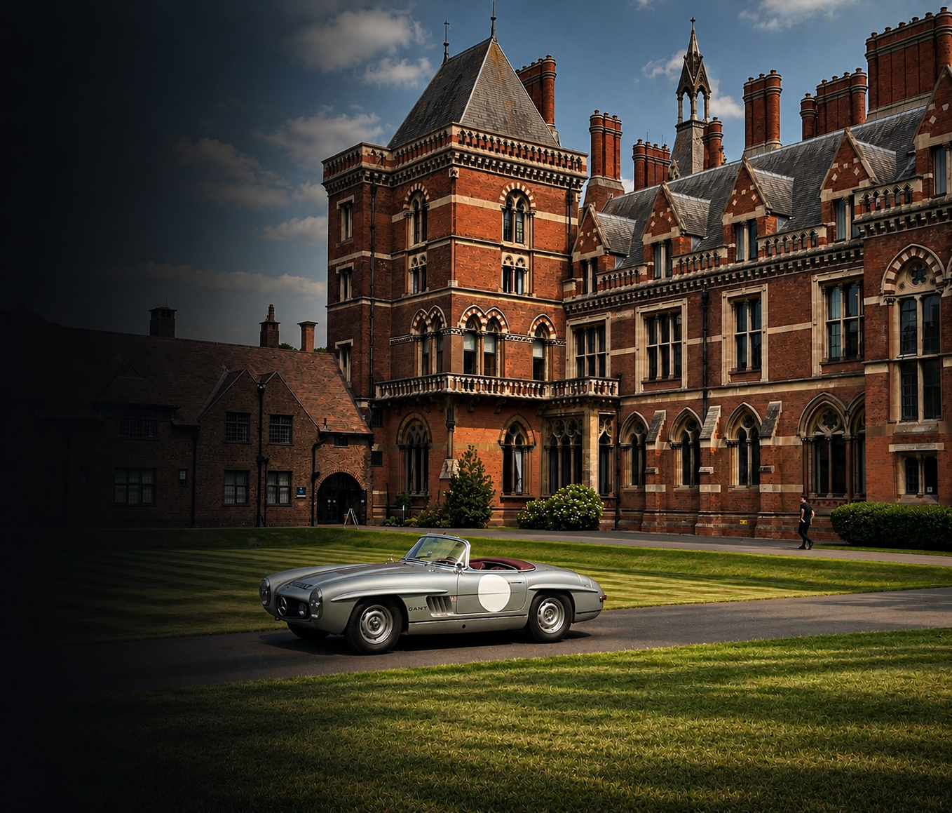Classic car prepared for H&H auction sale