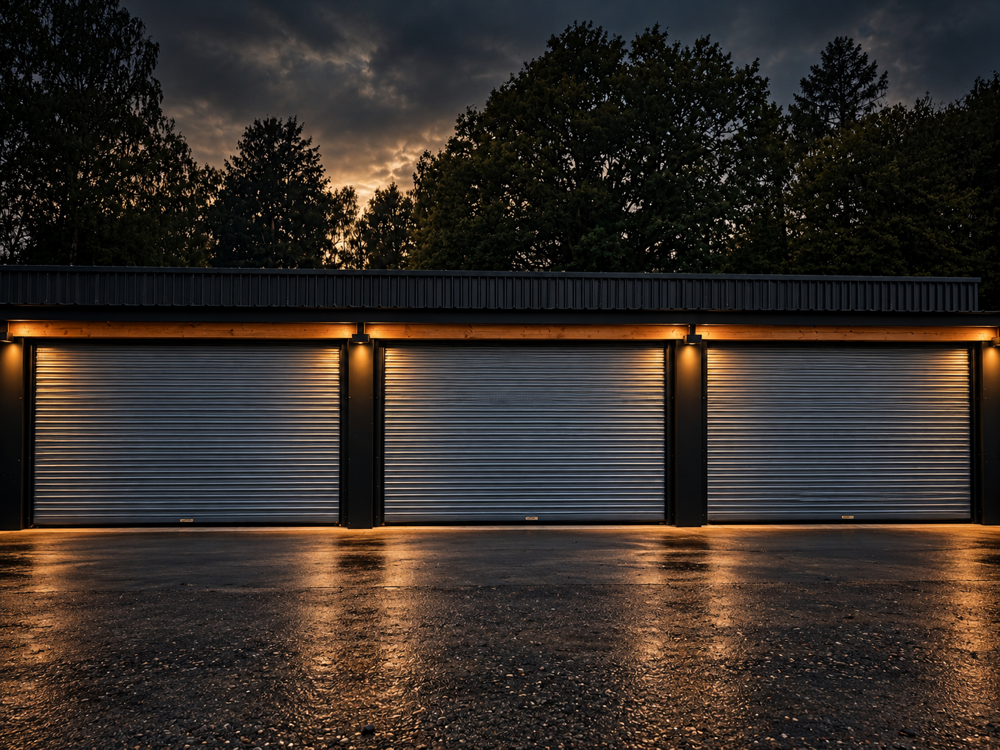 Private garage storage facility
